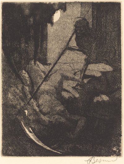 Gizem Le mystere, 1900. by Paul Albert Besnard