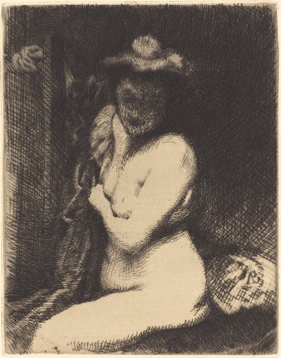 Tuvaletindeki Kadın, 1905. by Paul Albert Besnard