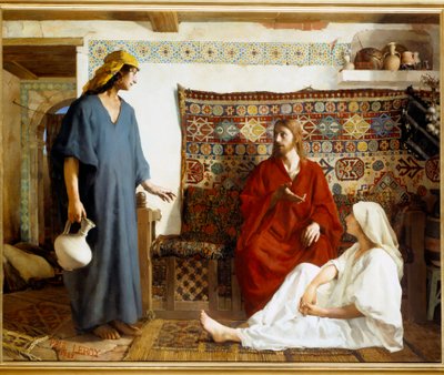 İsa Marthe ve Meryem