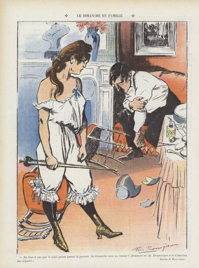 Le Rire için İllüstrasyon by Paul Balluriau
