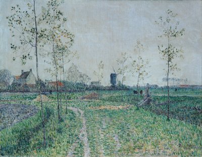 Knokke, Belçika yakınlarındaki sonbahar manzarası by Paul Baum
