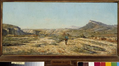 Bouches du Rhone'daki Plan d'Orgon kasabası by Paul Camille Guigou
