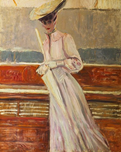 Etoile Yatında Madame Helleu, c.1902 by Paul Cesar Helleu