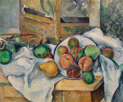 Bir Masa Köşesi, 1895 civarı (tuval üzerine yağlı boya) by Paul Cézanne