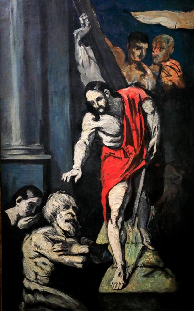 Arafta İsa by Paul Cézanne