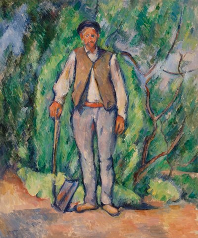 Bahçıvan (tuval üzerine yağlı boya) by Paul Cézanne
