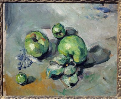 Yeşil elmalar. Paul Cezanne