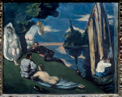Pastoral veya İdil by Paul Cézanne