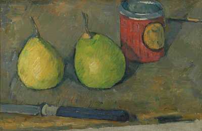 Armut ve bıçak by Paul Cézanne