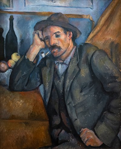 sigara içen by Paul Cézanne