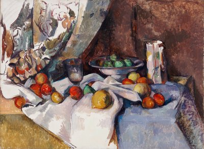Elmalı Natürmort by Paul Cézanne