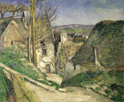 Asılan Adamın Evi, Auvers-sur-Oise by Paul Cézanne