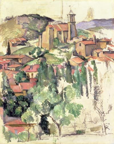 Gardanne Köyü by Paul Cézanne