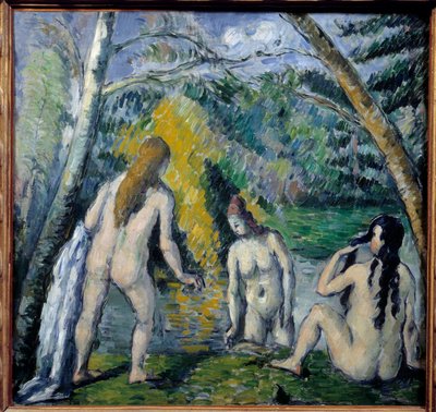 Üç Yıkanan Paul Cezanne (1839-1906). 1879 by Paul Cézanne