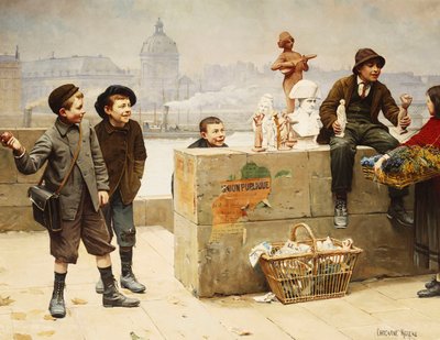 Genç Satıcılar by Paul Charles Chocarne-Moreau