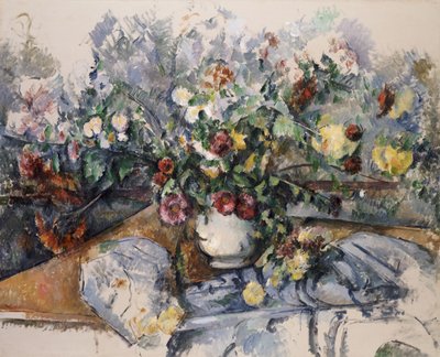 Büyük Bir Çiçek Buketi, c.1892-95 by Paul Cézanne