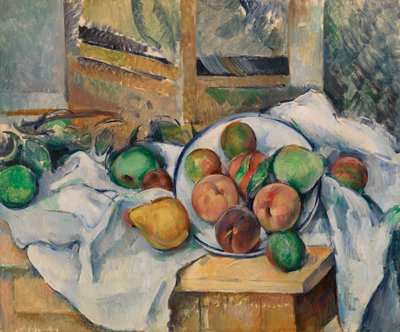 Bir Masa Köşesi by Paul Cézanne