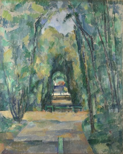 Chantilly Caddesi, 1888 by Paul Cézanne