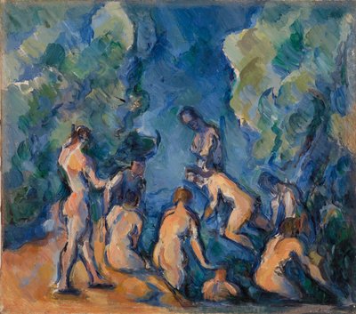 Yıkananlar (Baigneurlar) by Paul Cézanne