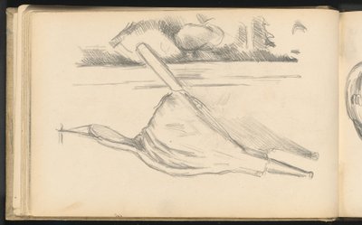 Şömine Önünde Körük by Paul Cézanne