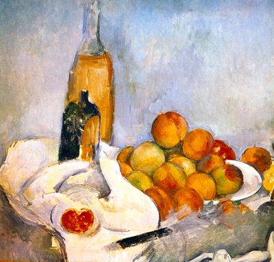 Şişeler ve Elmalar, c1870-1906 by Paul Cézanne