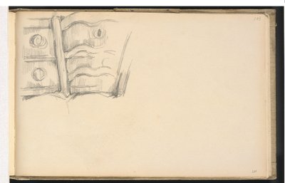 Sandalye ve Şifonyer by Paul Cézanne