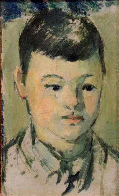 sanatçının oğlu by Paul Cézanne