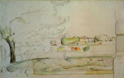 Bellevue ovası by Paul Cézanne