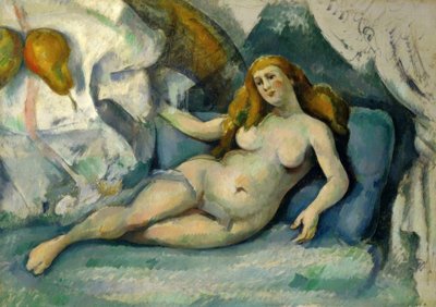Çıplak kadın (Leda II?) by Paul Cézanne