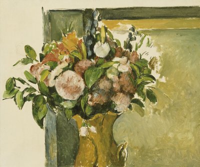 Vazoda Çiçekler by Paul Cézanne