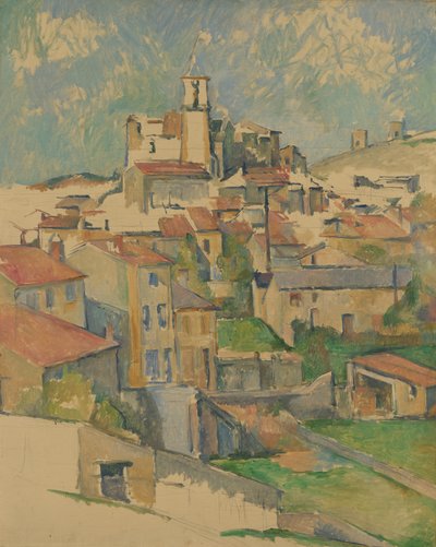 Gardanne, 1885-86. by Paul Cézanne