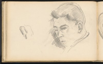 Bir çocuğun başı by Paul Cézanne