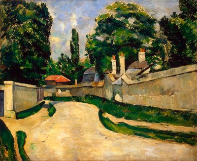 Yol Boyunca Evler, c1881 by Paul Cézanne