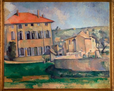 Jas de Bouffan (tuval üzerine yağlı boya by Paul Cézanne
