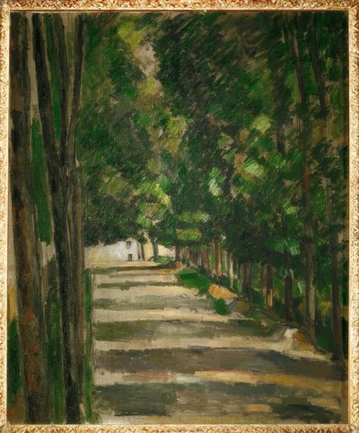 sokak by Paul Cézanne