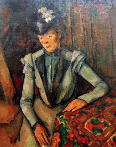 Mavili Bayan by Paul Cézanne