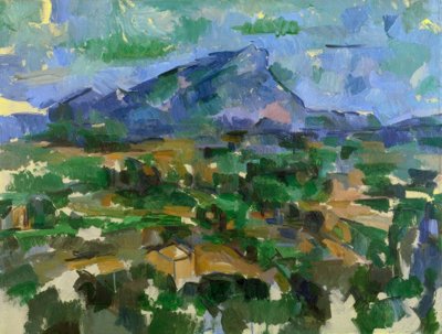 Sainte-Victoire Dağı by Paul Cézanne