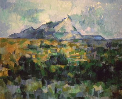Sainte-Victoire Dağı by Paul Cézanne