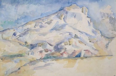 Sainte Victoire Dağı by Paul Cézanne