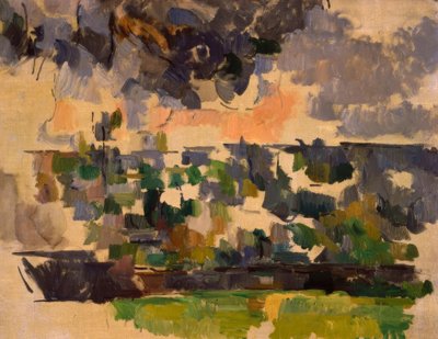 Jardin de Lauves by Paul Cézanne