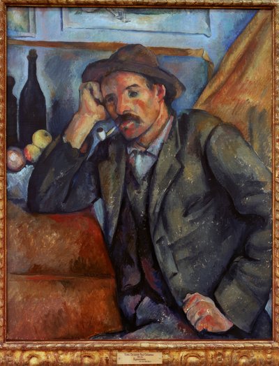 sigara içen by Paul Cézanne