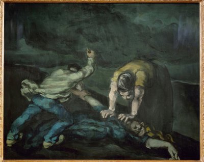 Cinayet by Paul Cézanne