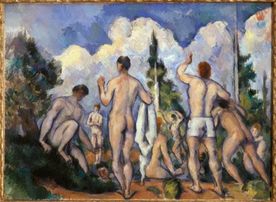 Yıkananlar by Paul Cézanne