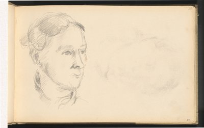Madam Cezanne by Paul Cézanne