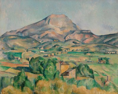 Sainte-Victoire Dağı (Sainte-Victoire Dağı) by Paul Cézanne