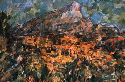 Sainte-Victoire Dağı, 1904 by Paul Cézanne