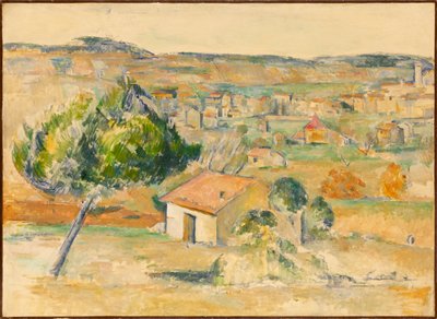Provence Ovası, Provence Ovası, 1883-1885. by Paul Cézanne