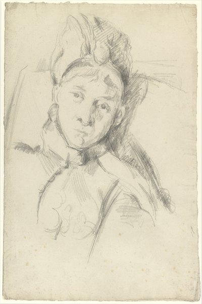 Sanatçının Karısı Hortense Cézanne-Figuet