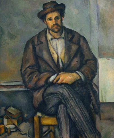 Oturan Köylü, c.1892-96 by Paul Cézanne