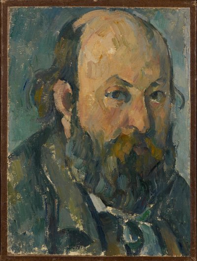 Otoportre, 1877-1878. by Paul Cézanne